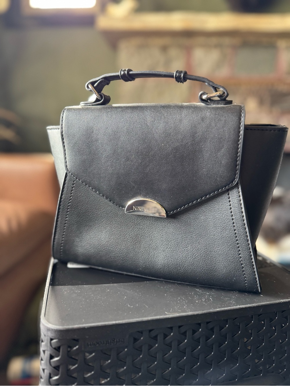 NINE West Black Hand Bag